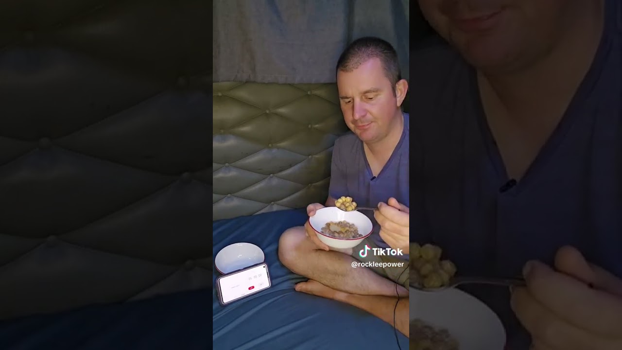 Chocolate peanut butter cereal duel 