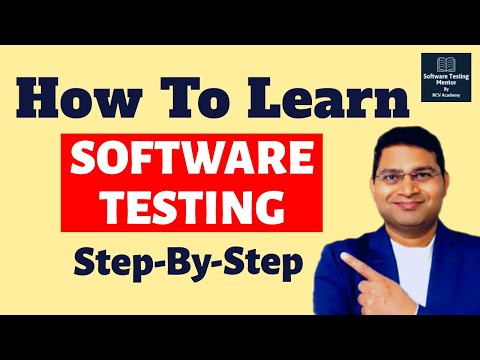 How to Learn Software Testing | Learning Software Testing Step by Step