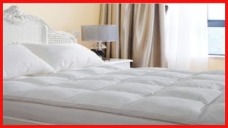 Extra Thick Mattress Topper King for Back Pain & Cloud-Like Sleep, Soft & Plush Mattress Pillow screenshot 4