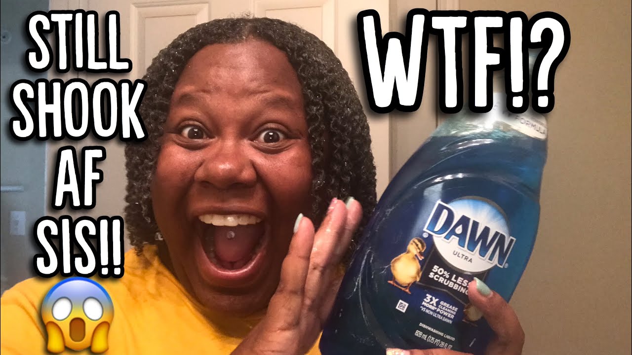 I USED DAWN DISH SOAP TO WASH MY NATURAL HAIR! YouTube