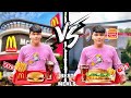 MCDONALD'S🍟VS BURGER KING🍔😍|TRYING CHEAPEST AND BEST MEALS😋|WHICH IS BEST?🤔#vlog #newvlog