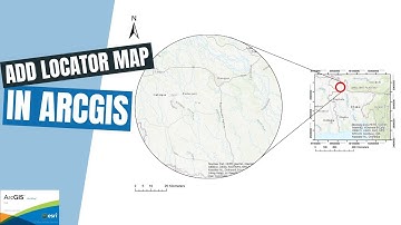 How to add a locator map of study area in ArcGIS | ArcGIS tutorial 2020