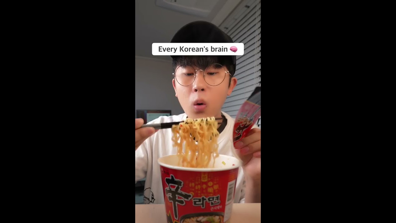 How Koreans Eat Ramen