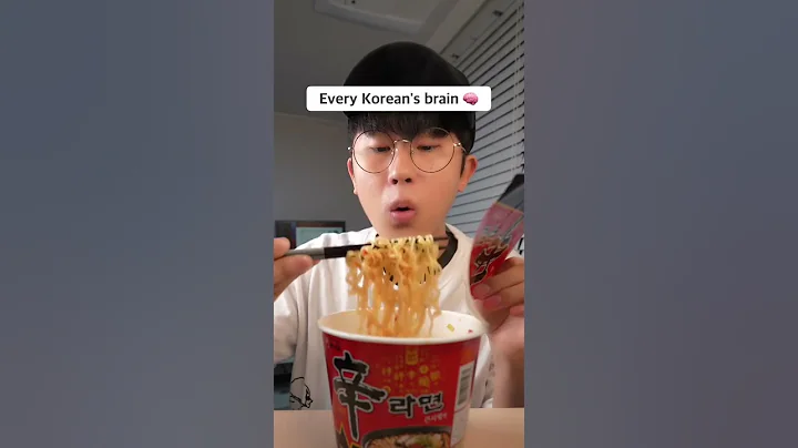 How Koreans eat ramen - DayDayNews