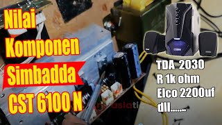 Dismantle the Simbadda CST6100 active speaker part 2