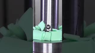 Soap vs hydraulic press 🧼 #PressMaster #HydraulicPress #Shorts