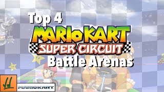 top 4 mario kart super circuit battle arenas