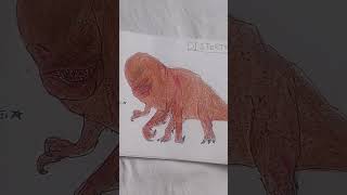 #youtube today I draw DISTORTED-Rex