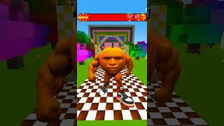 Kpop Demon Hunters VS Laser 28 😨💯 #minecraft #brainrot #animation