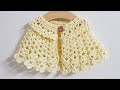 #110 Crochet collar - 아기 케이프