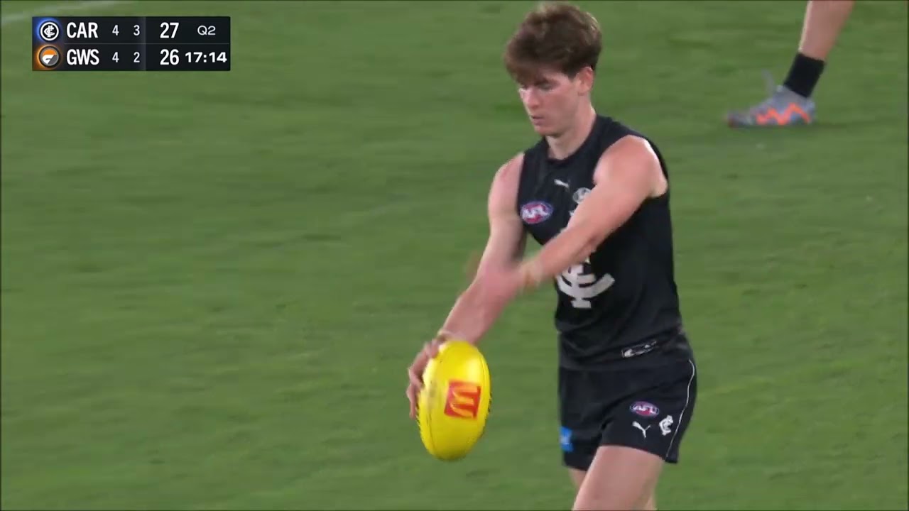 Paddy Dow - AFL Round 24 2023 Highlights