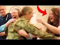 WHAT A EMOTIONAL REACTION💓 Soldiers Coming Home Surprise