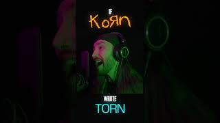 If KoRn wrote 'Torn' #shorts #metal #2000s #mashup #singer