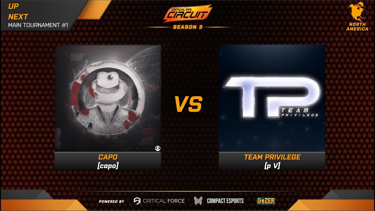 C-OPS Circuit Season 3 NA Finals Main Tournament #1 |  CAPO vs TEAM PRIVILEGE | STREAM
