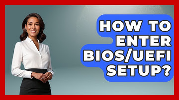 How To Enter BIOS/UEFI Setup? - The Hardware Hub