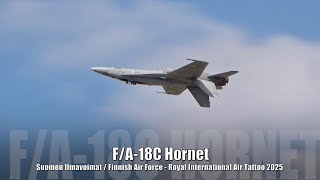 Finnish Air Force F/A-18C Hornet - (For Luca, Louis and Evan) - Royal International Air Tattoo 2025