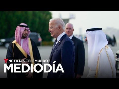 Biden llega a Arabia Saudita para solicitar ayuda y bajar el precio de la gasolina en EE.UU.