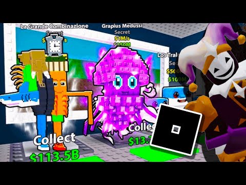 شركه روبلوكس عطوني اقوي جيم باس ف الماب STEAL A BRAINROT