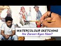 How to sketch with colors  drawing training for beginners in hindi  reyanshh rahul