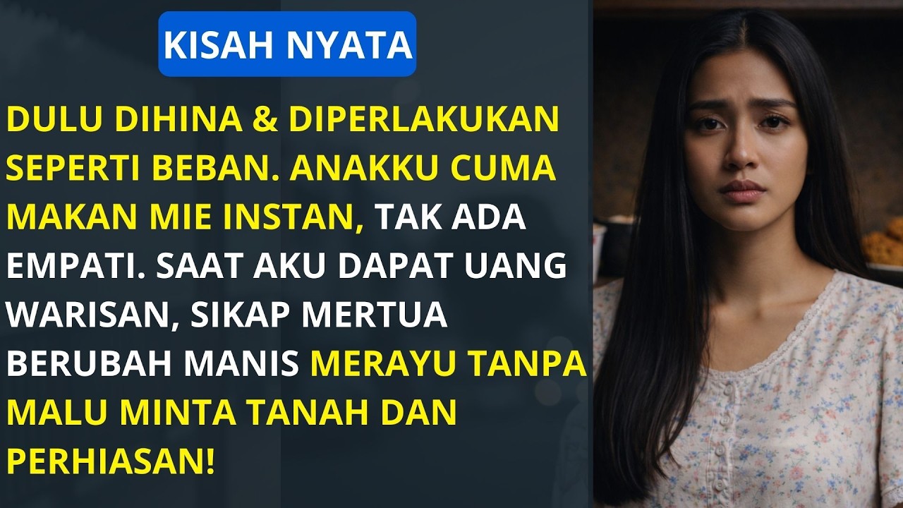 MERTUA MATRE! DULU ANAK MENANTUNYA DITELANTARKAN, PAS KAYA LANGSUNG MINTA TANAH!