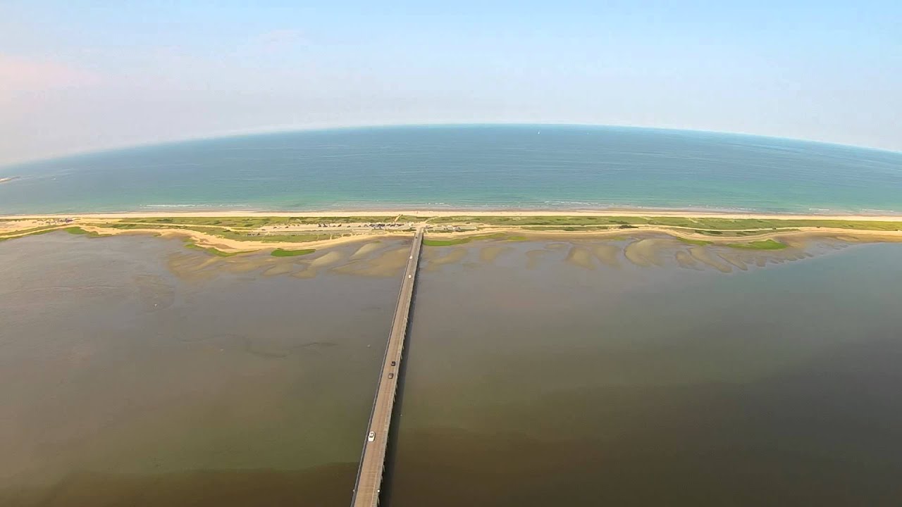 Powder Point Bridge Drone Flight. Duxbury, Ma 7/13/15 YouTube