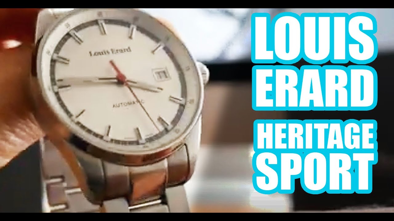 Louis Erard Heritage Sport Automatic - Beautiful Sports/ Dress