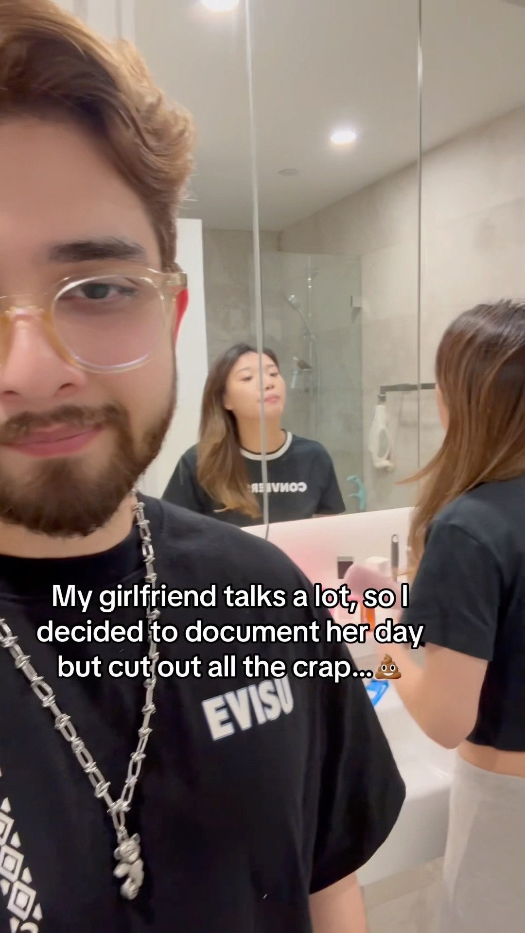Why girls talk so much?!? #shorts #couple #relationship