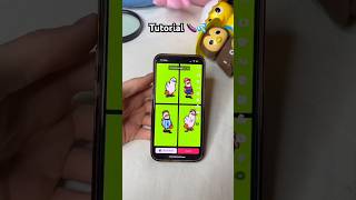 Duck Gif TUTORIAL  #TREND 👀😂 #trend #magic #tutorial #backstage #creative #lol #shorts