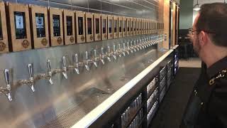How to pour a beer at the BrewWall