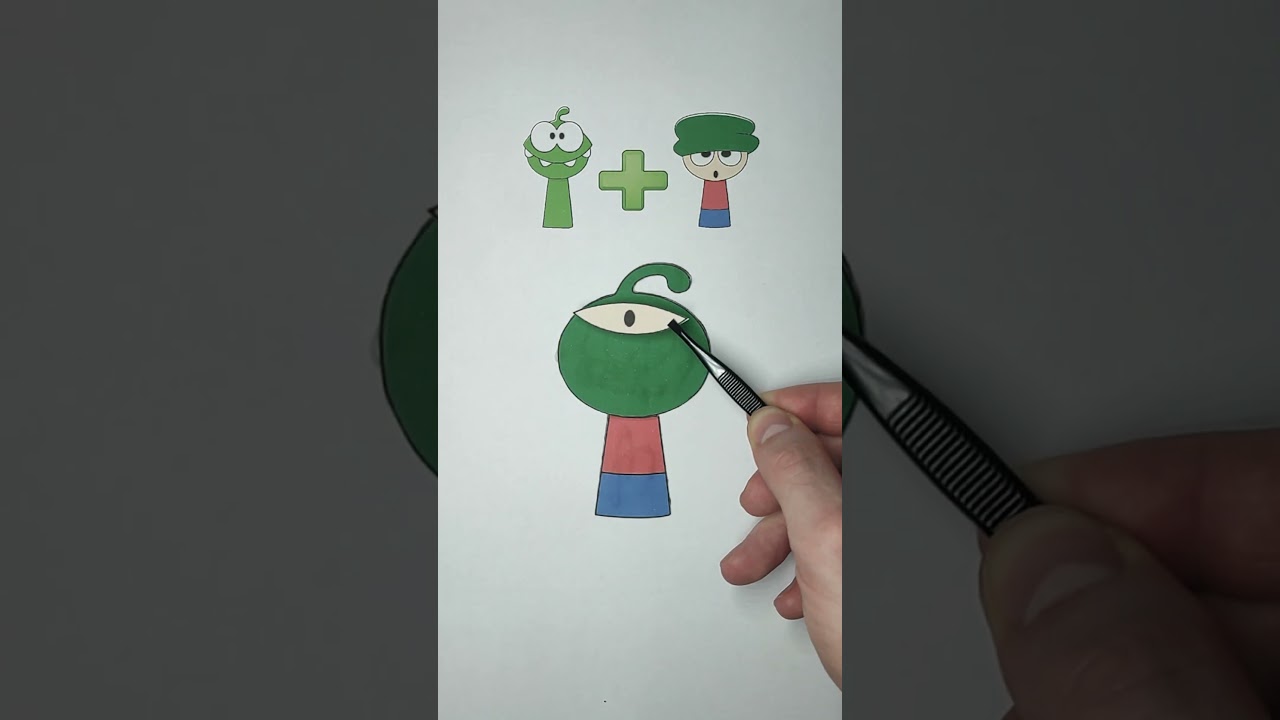 Sprunki OC Om Nom Bambi mix Phase 4 10 