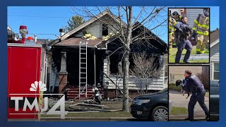 4 transported to hospital following Racine house fire