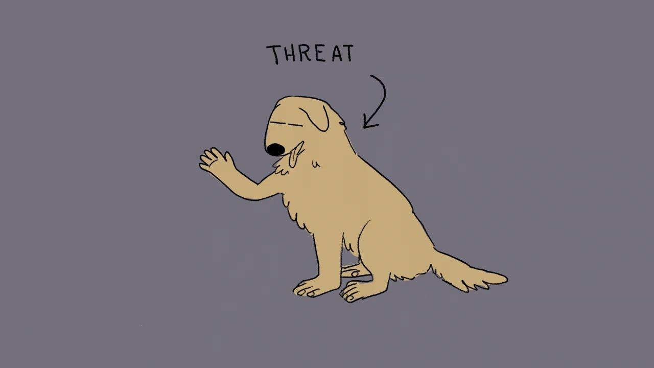 hand dog and face cat (mbmbam animatic)