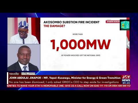 “No One Sacked” – John Jinapor Explains GRIDCo CEO Step-Aside Decision