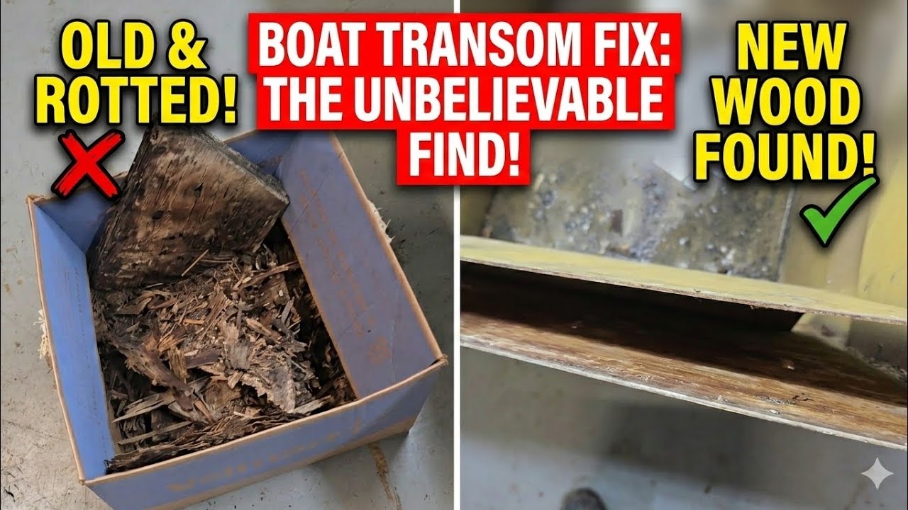 The Ultimate Jon Boat Transom Repair: From Rotten to Rock Solid ...
