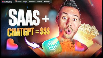 Criei um SaaS no Lovable integrado com ChatGPT (SEM PROGRAMAR!) 😱