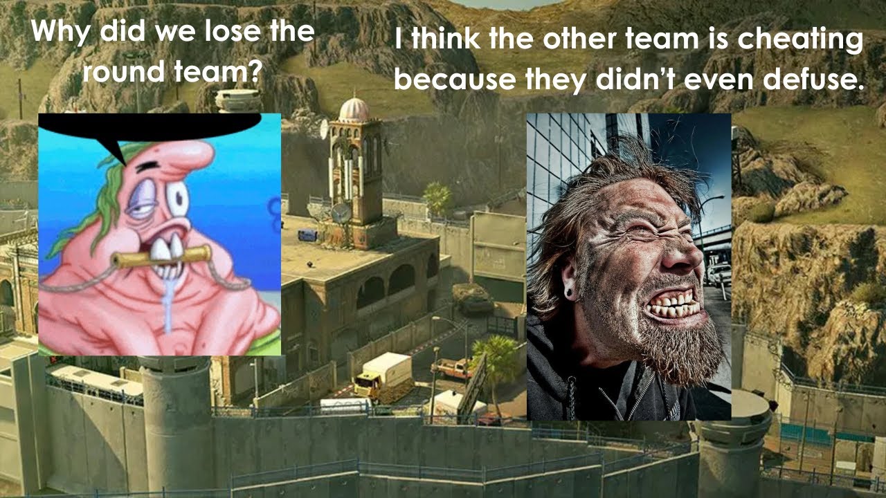 tricking teamates into thinking the other team is cheating