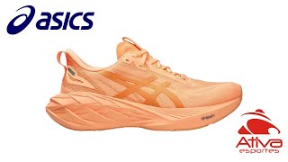 スパイク・シューズ asics NOVABLAST4 Tênis ASICS Novablast 4 Platinum Masculino | Centauro