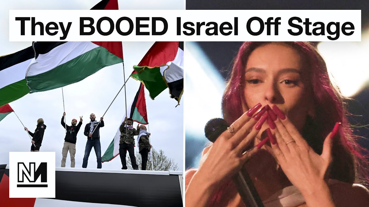 Israel BOOED at Eurovision Song Contest | Eden Golan - Hurricane