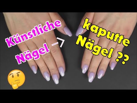 Kiss Nagel Entfernen Erfahrungen Kaputte Nagel Nach Kunstlichen Nagel Youtube