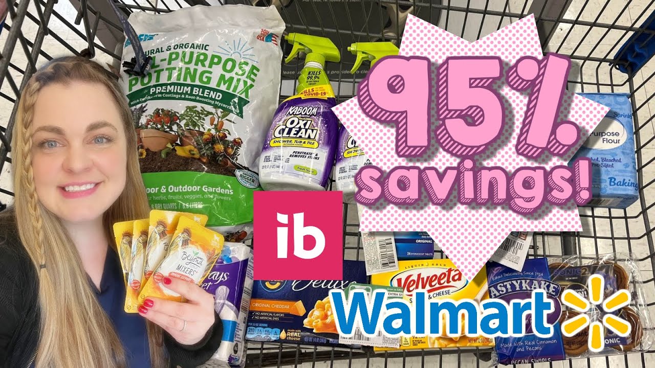 Walmart Ibotta Couponing 53 of Products for 3.73