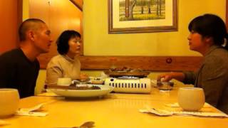 Sharing my first meal with my birth mother after being reunited [unedited]