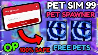 *OP!!* Pet Simulator 99 Pet Spawner Script | PS99 Script | Mobile | Pastebin