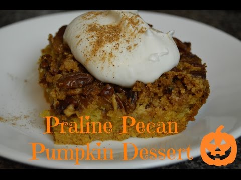 Praline Pecan Pumpkin Dessert