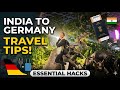 🇩🇪India to Germany Travel Guide for Indian Students 🇮🇳✈️ | My Journey & Tips