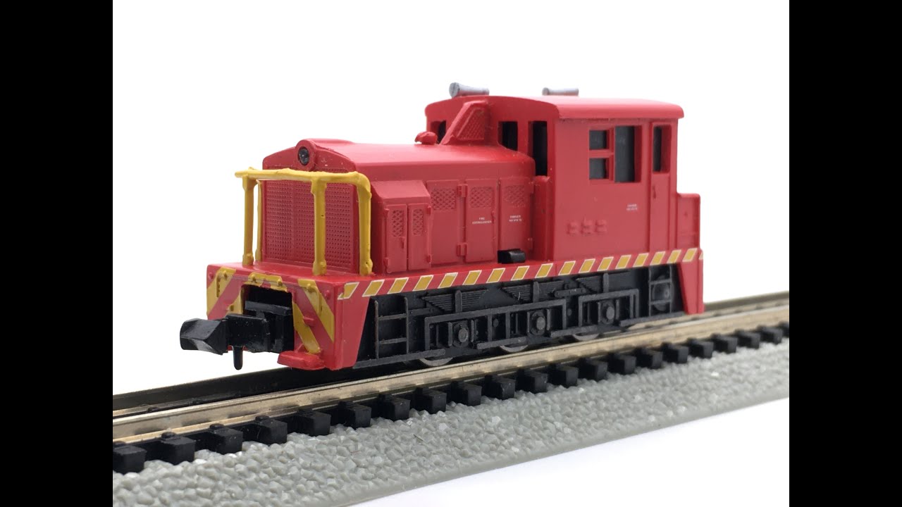 N Scale Bachmann Industrial MDT Plymouth Diesel Locomotive Demo