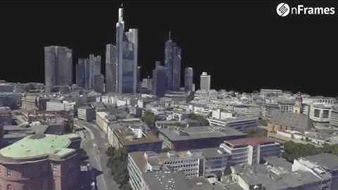 City of Frankfurt: Large Scale 3D Mesh created with SURE Software