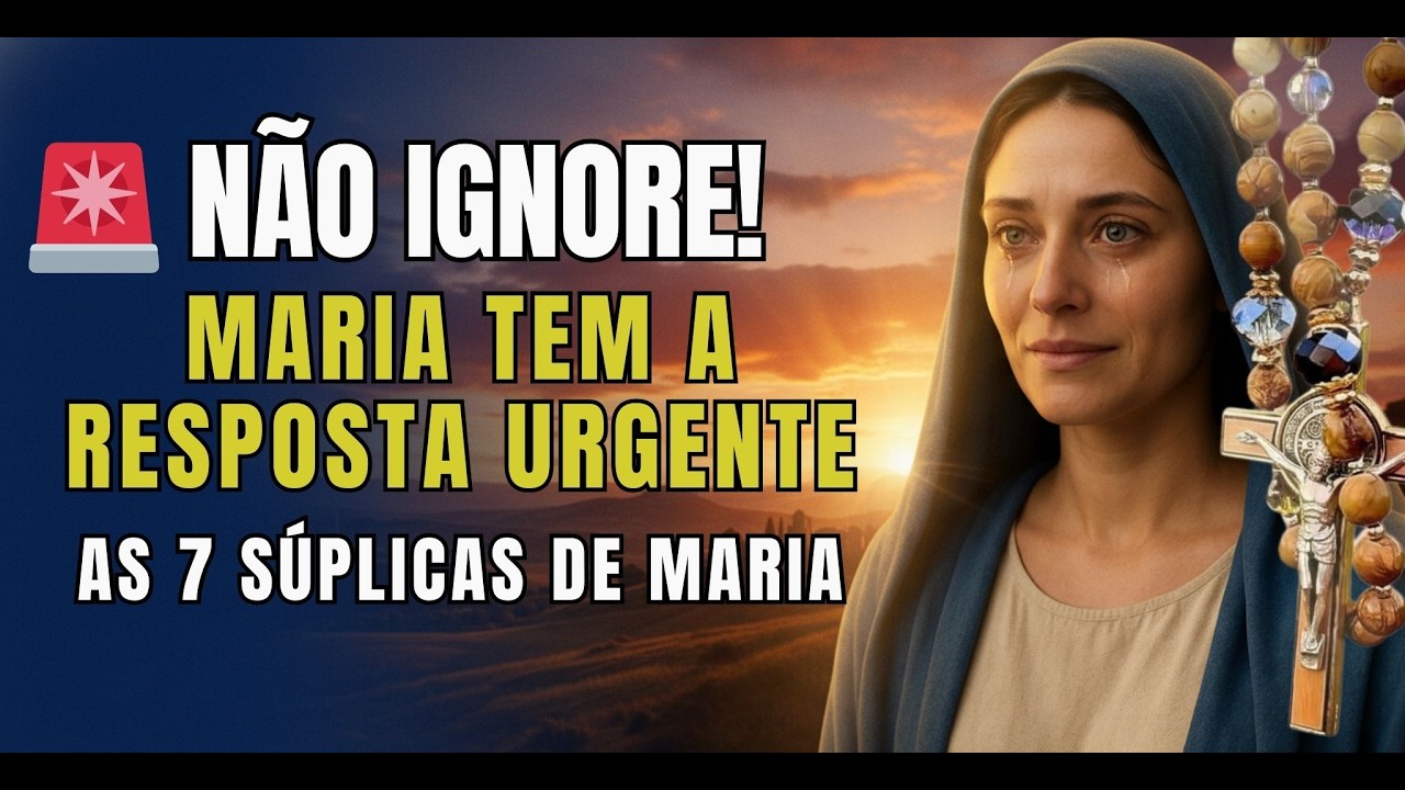 😭Maria Revela as 7 SÚPLICAS que VÃO Mudar Sua Vida em 24 Horas (Poder Imediato)
