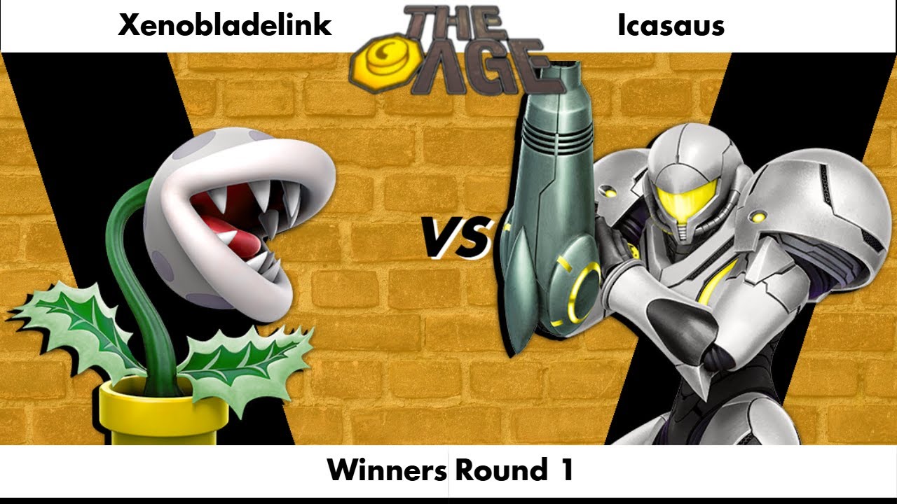 The Cage Series 37 - Xenobladelink (Piranha Plant) Vs Icasaus (Samus) Winners Round 1