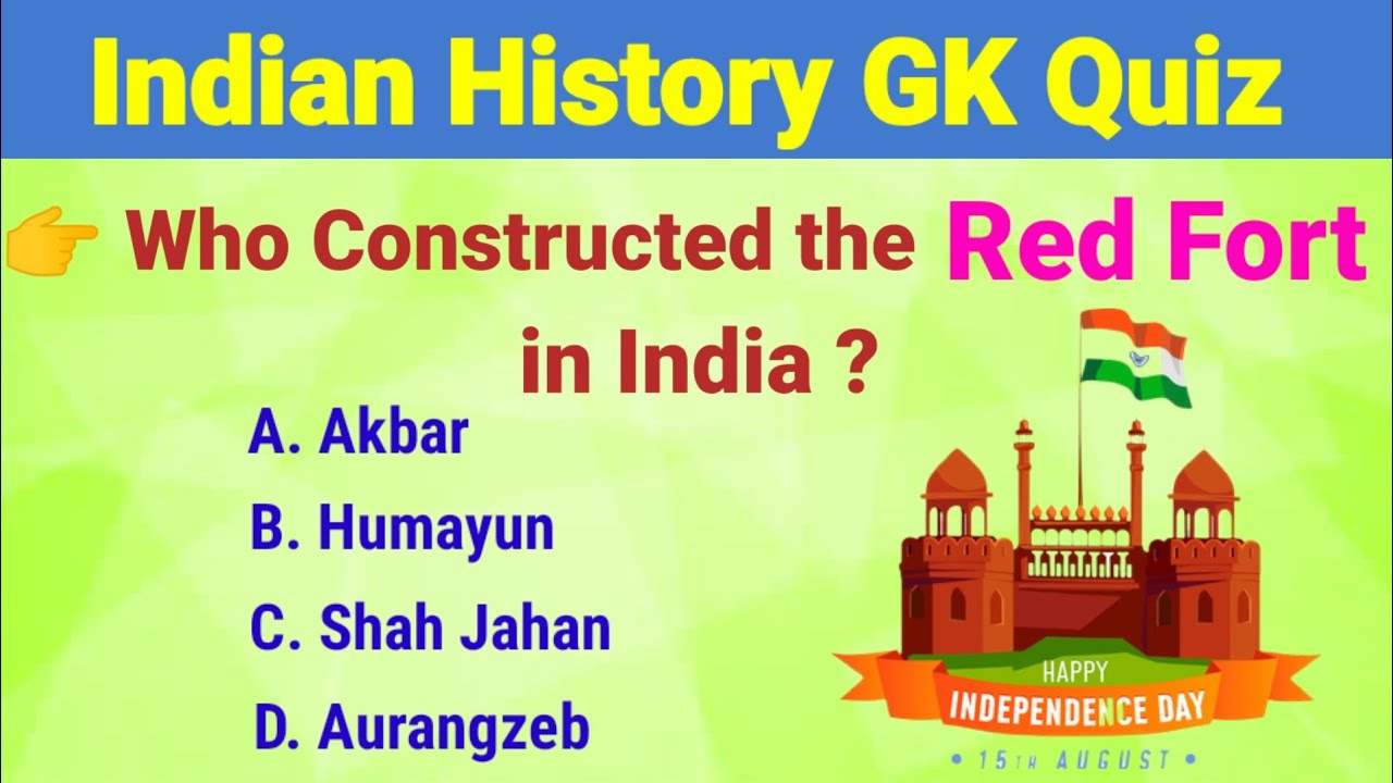 GK questions and answers / independence day quiz / english gk questions ...