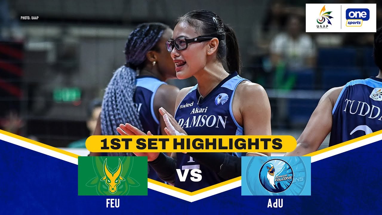FEU vs. AdU | SET 1 HIGHLIGHTS | UAAP SEASON 88 WOMEN’S VOLLEYBALL ROUND 1 | MAR. 1, 2026